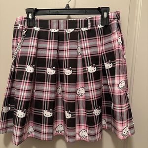 Hello kitty pleated skirt